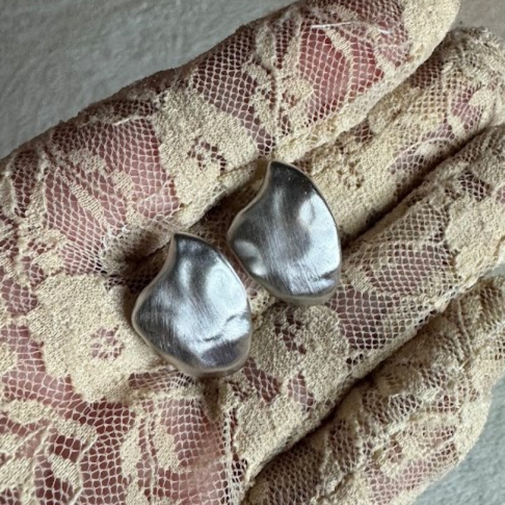 Givenchy Silver Earrings